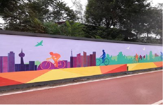 湘潭墙体彩绘-围墙