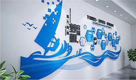 湘潭海浪主题文化墙如何设计？