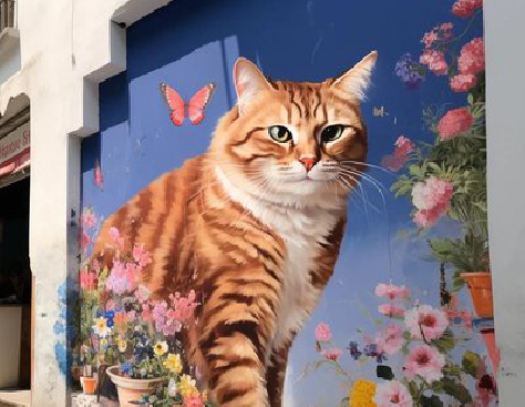 湘潭自己绘制有个性的手绘墙