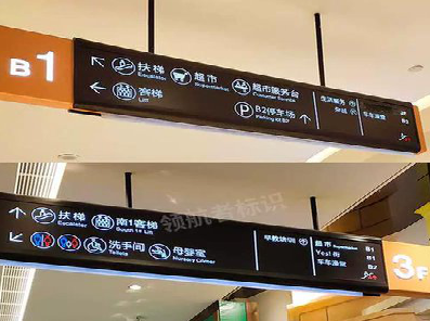 湘潭如何通过商场标识牌引导客流分布?